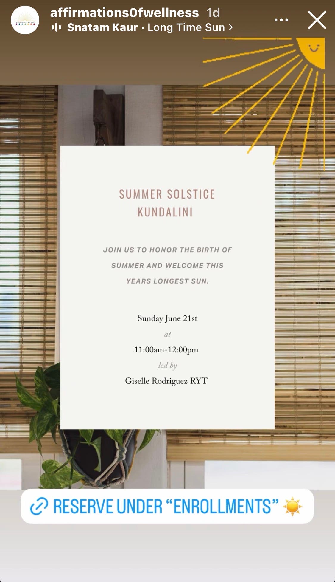 Summer Solstice Kundalini - w/Giselle Rodriguez