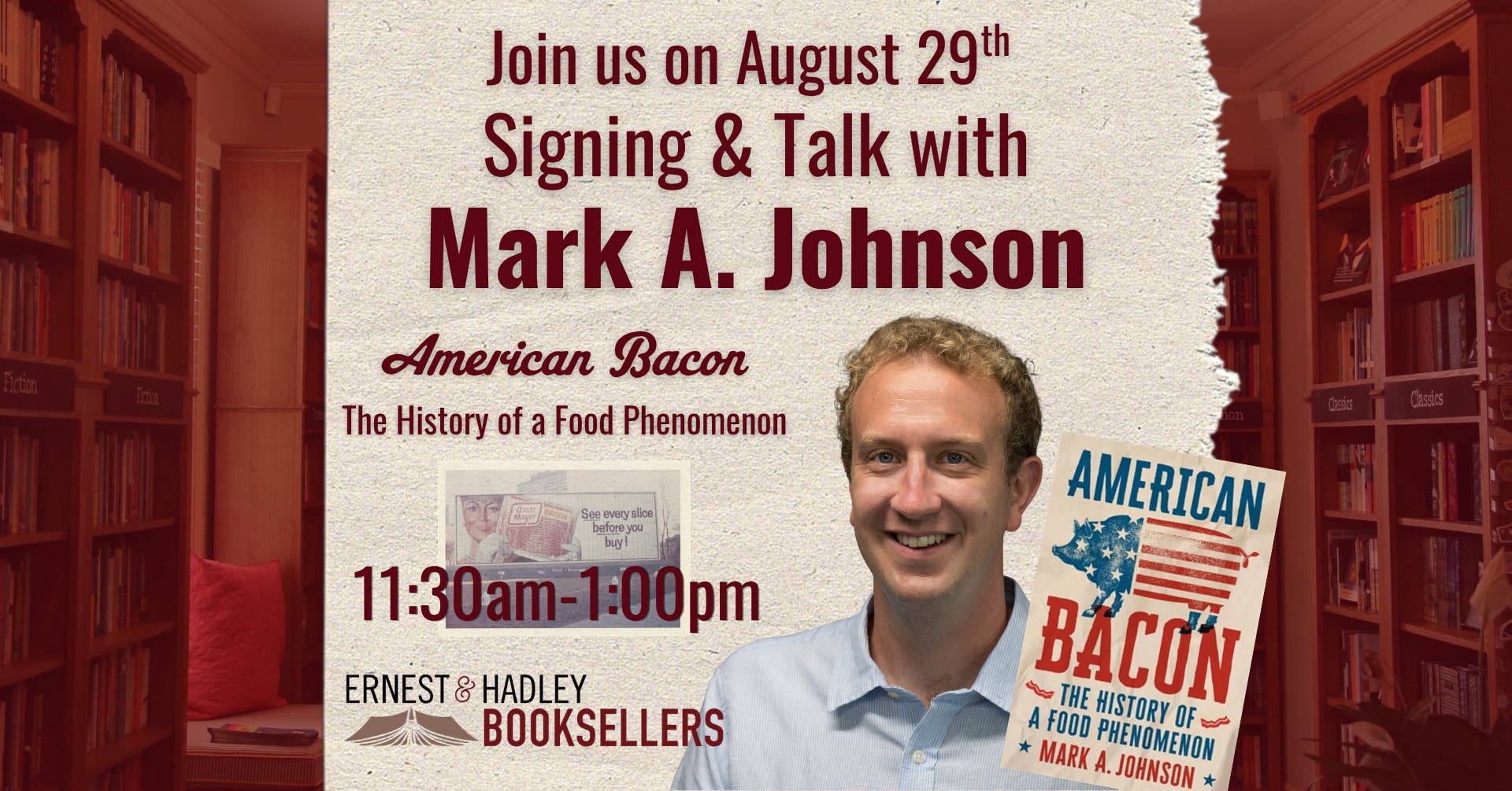 Book Signing & Talk with Mark A. Johnson