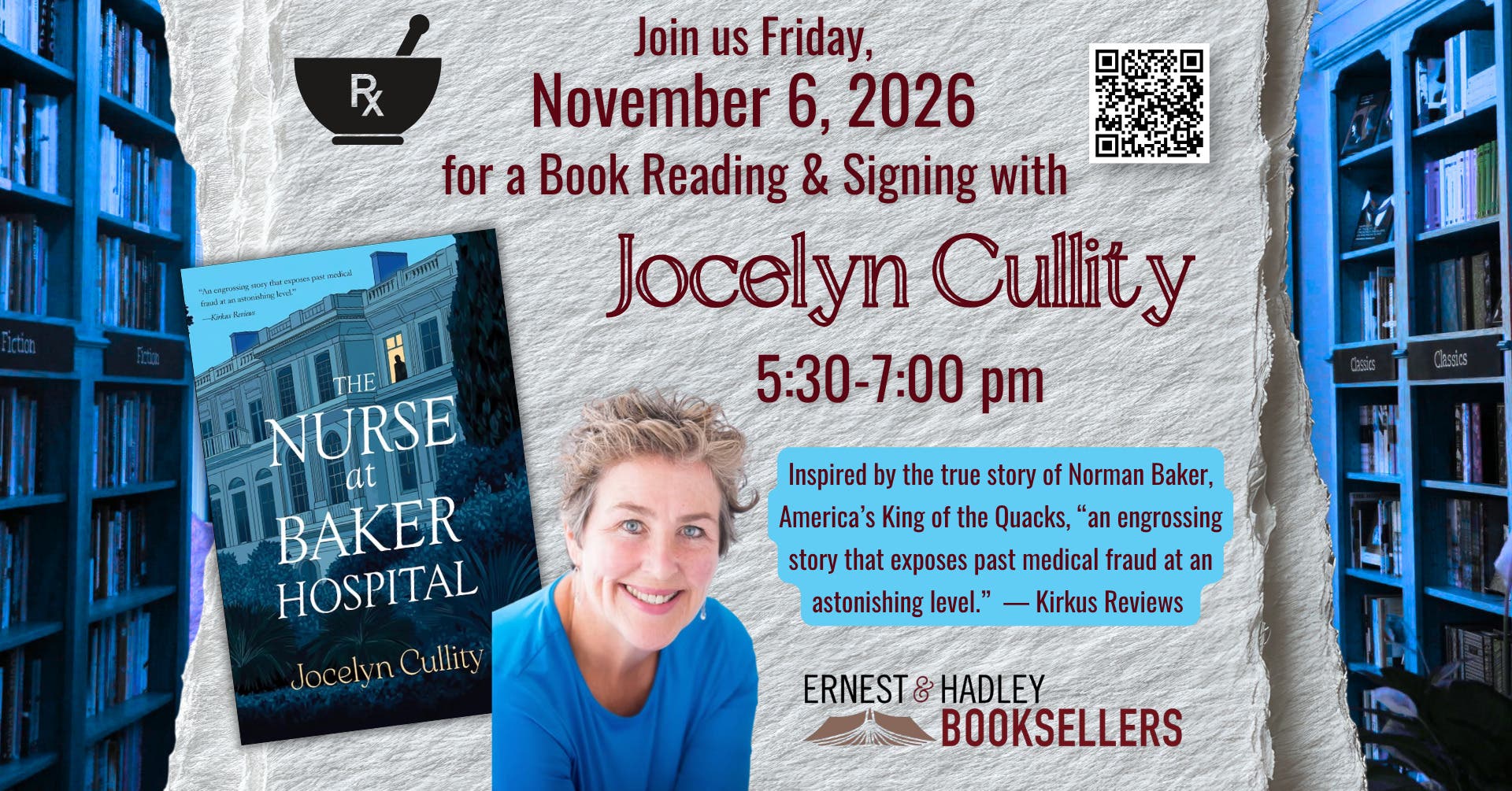 Book Signing with Jocelyn Cullity