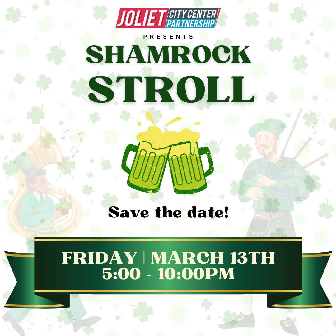 Downtown Joliet Shamrock Stroll