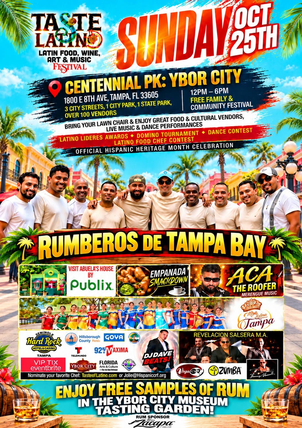 8th Annual Seminole Hard Rock Taste of Latino Festival