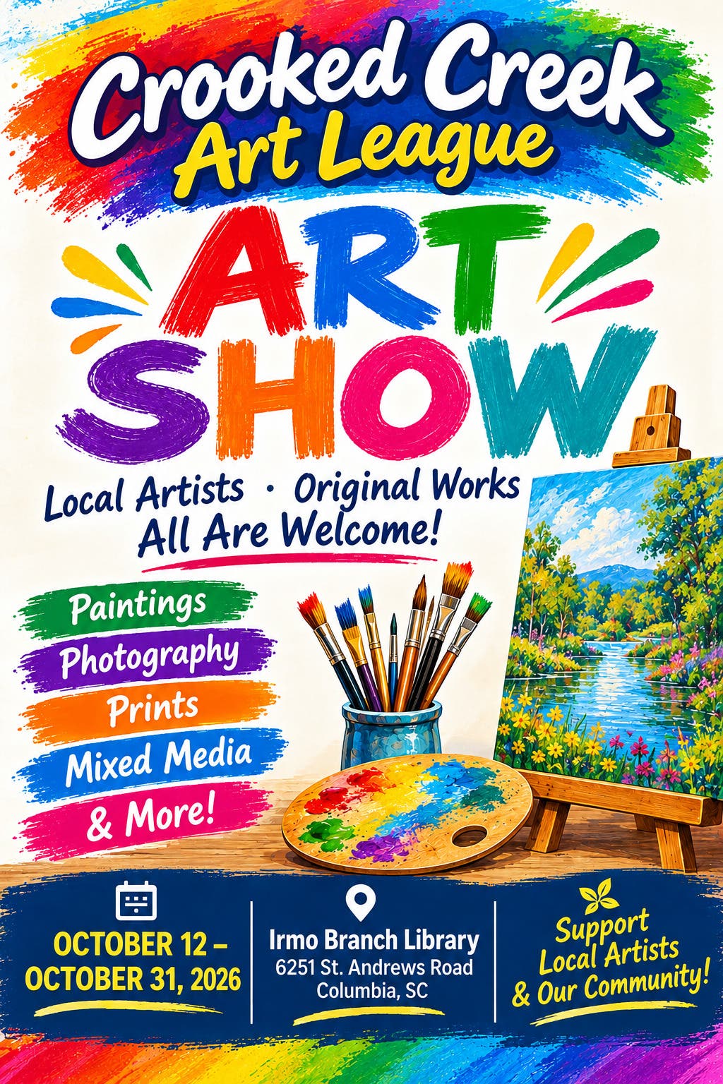 Crooked Creek Art League Art Show