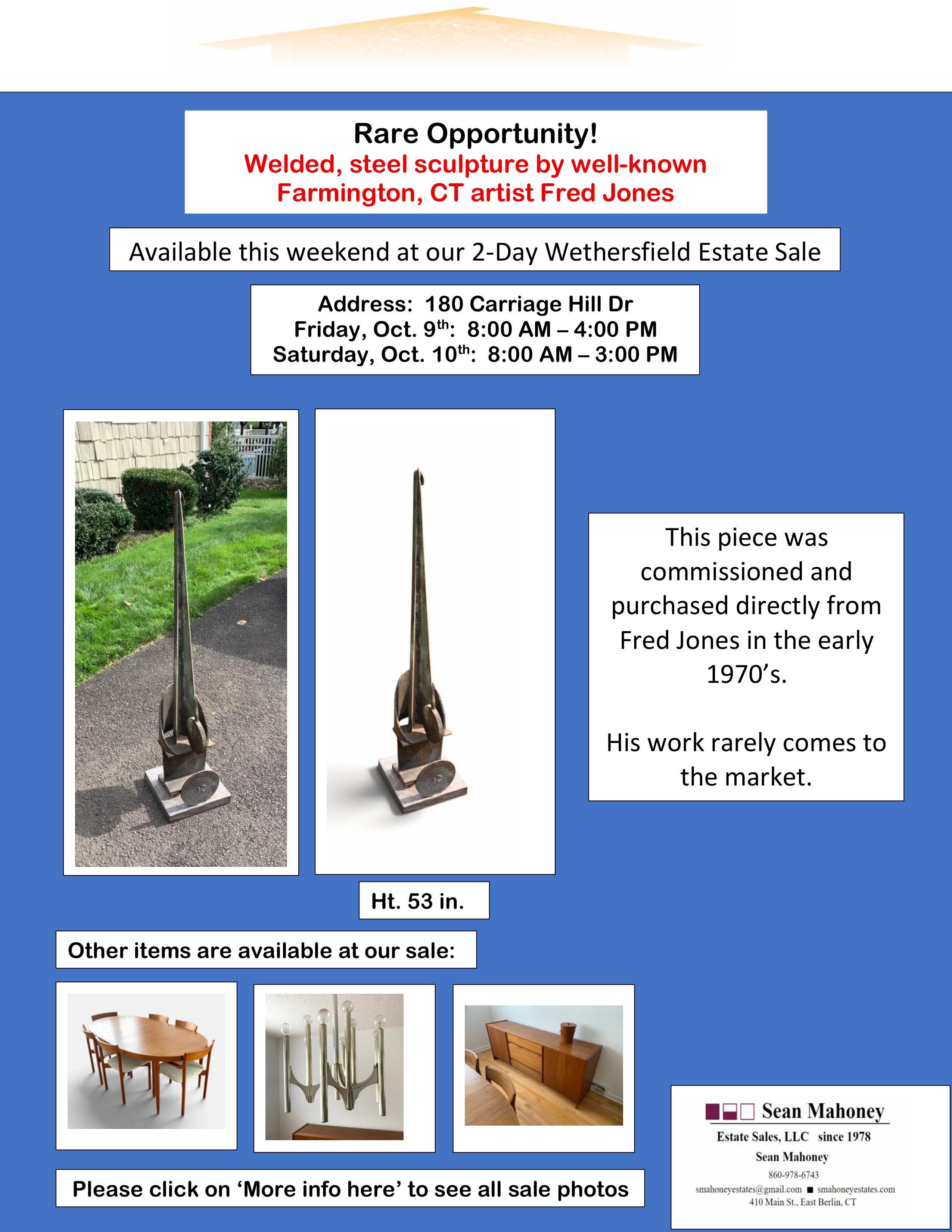 Rarely Available Fred Jones Sculpture for Sale