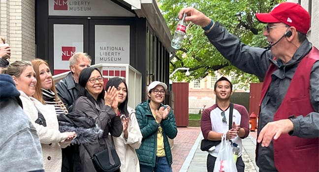 The Great Philadelphia Comedy Magic Walking Tour