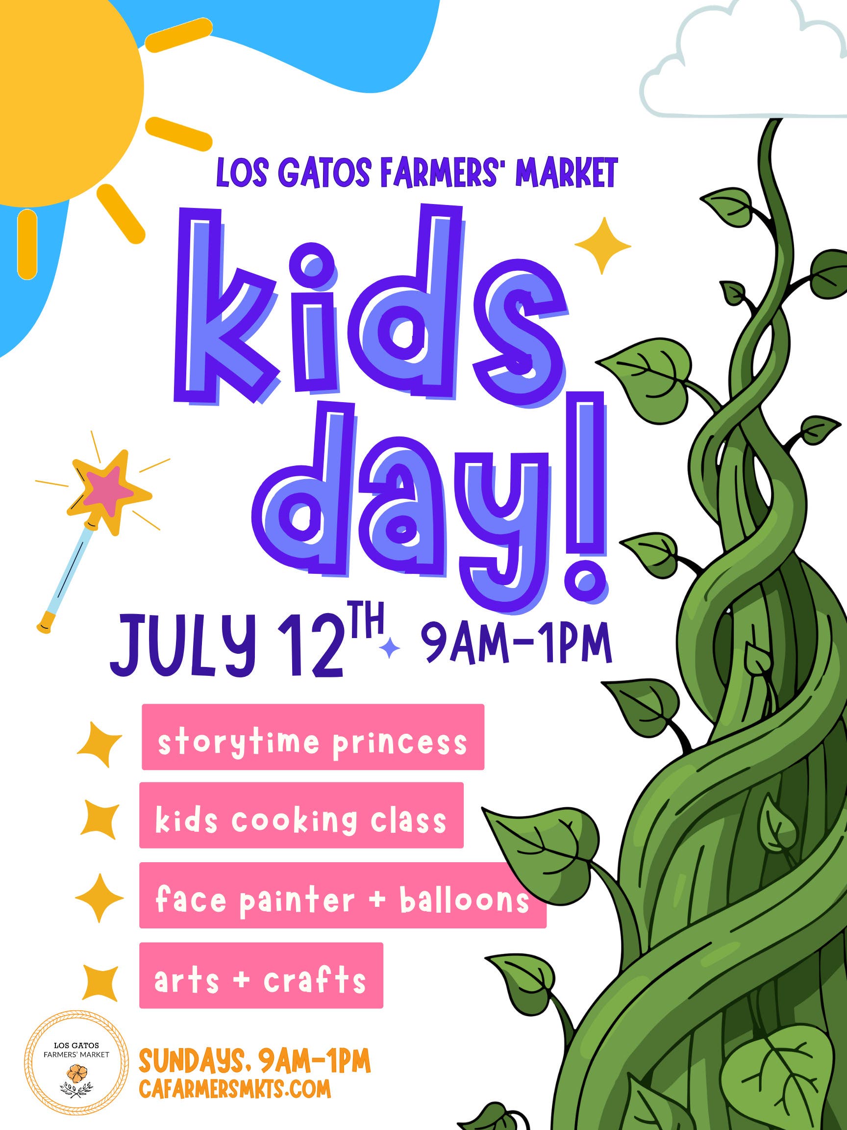 Kid's Day at the Los Gatos Farmers' Market 
