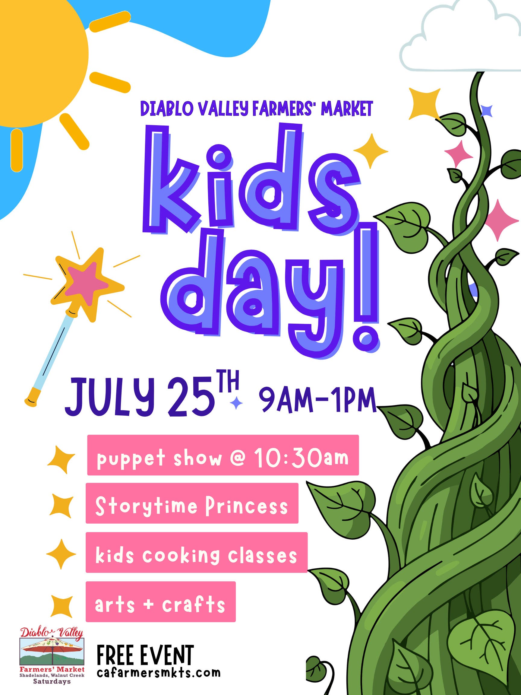 Kids Day at Diablo Valley Farmers' Market