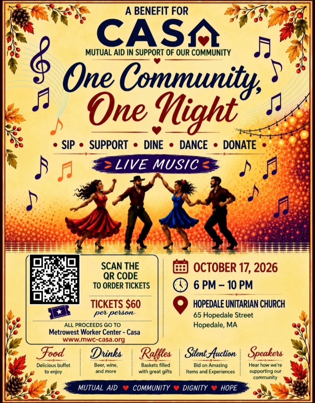 One Community, One Night