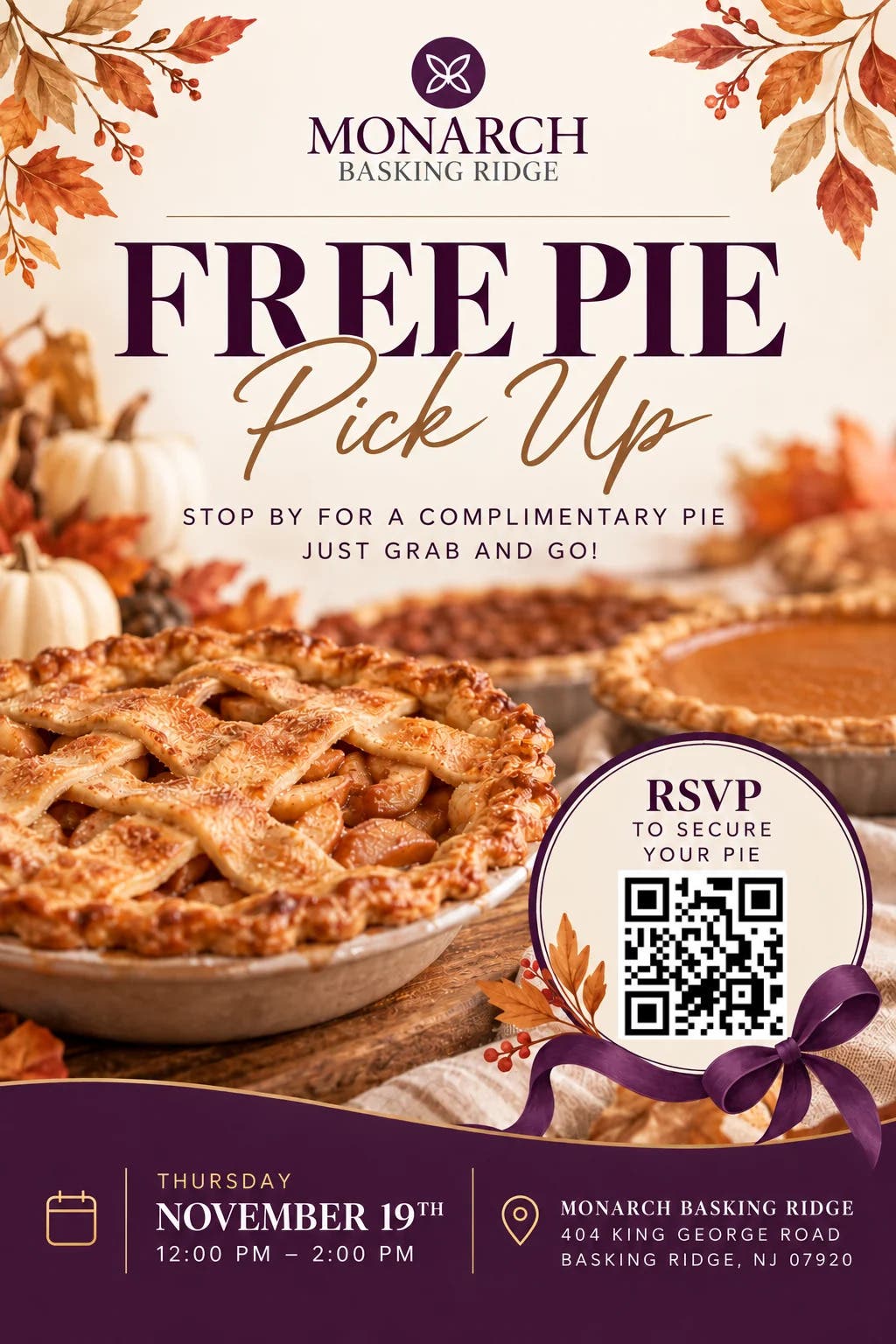 Free Pie Pick Up