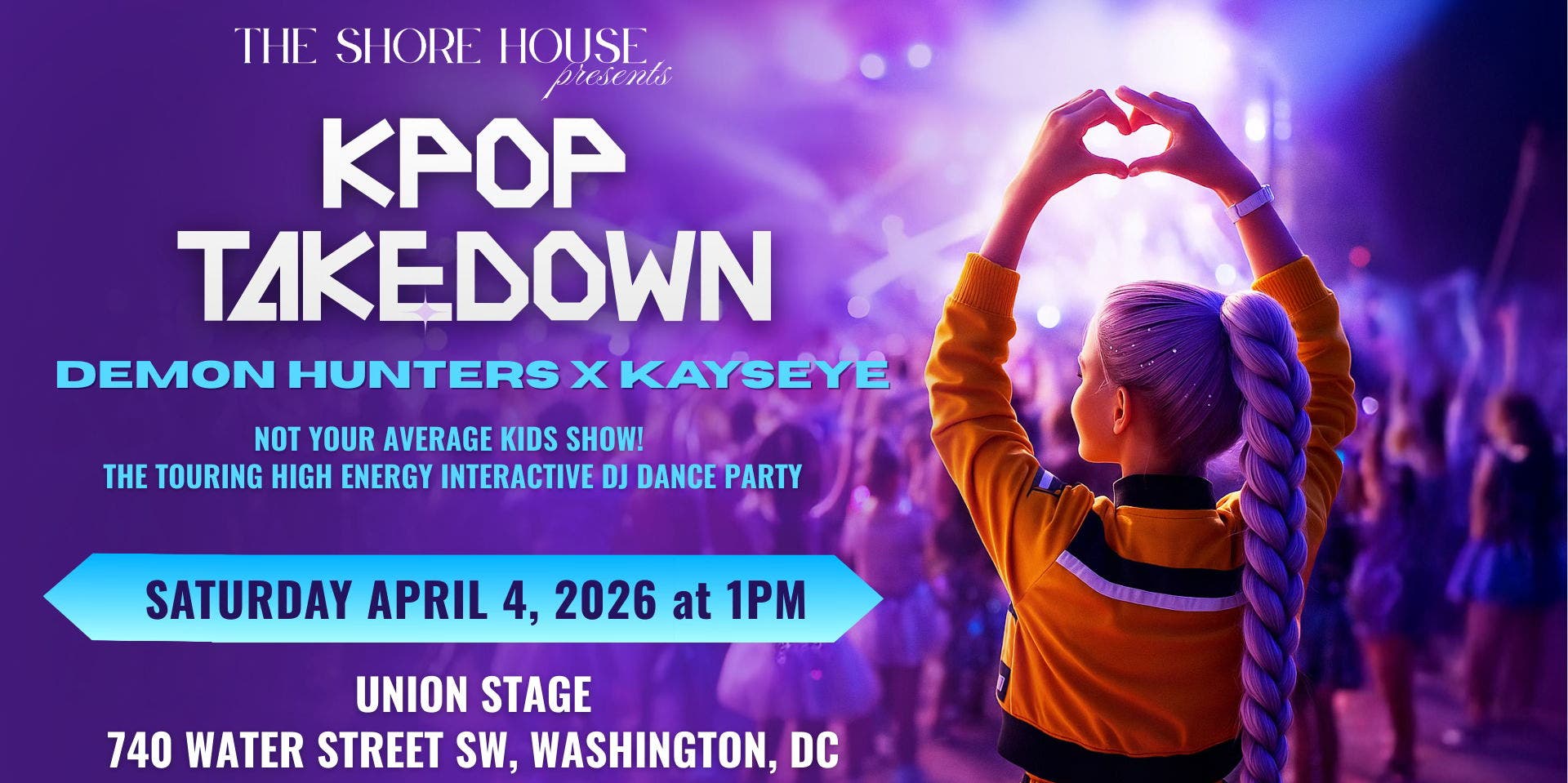 K POP Takedown Demon Hunters x KATSEYE a Dance Party for Kids & Pre-Teens