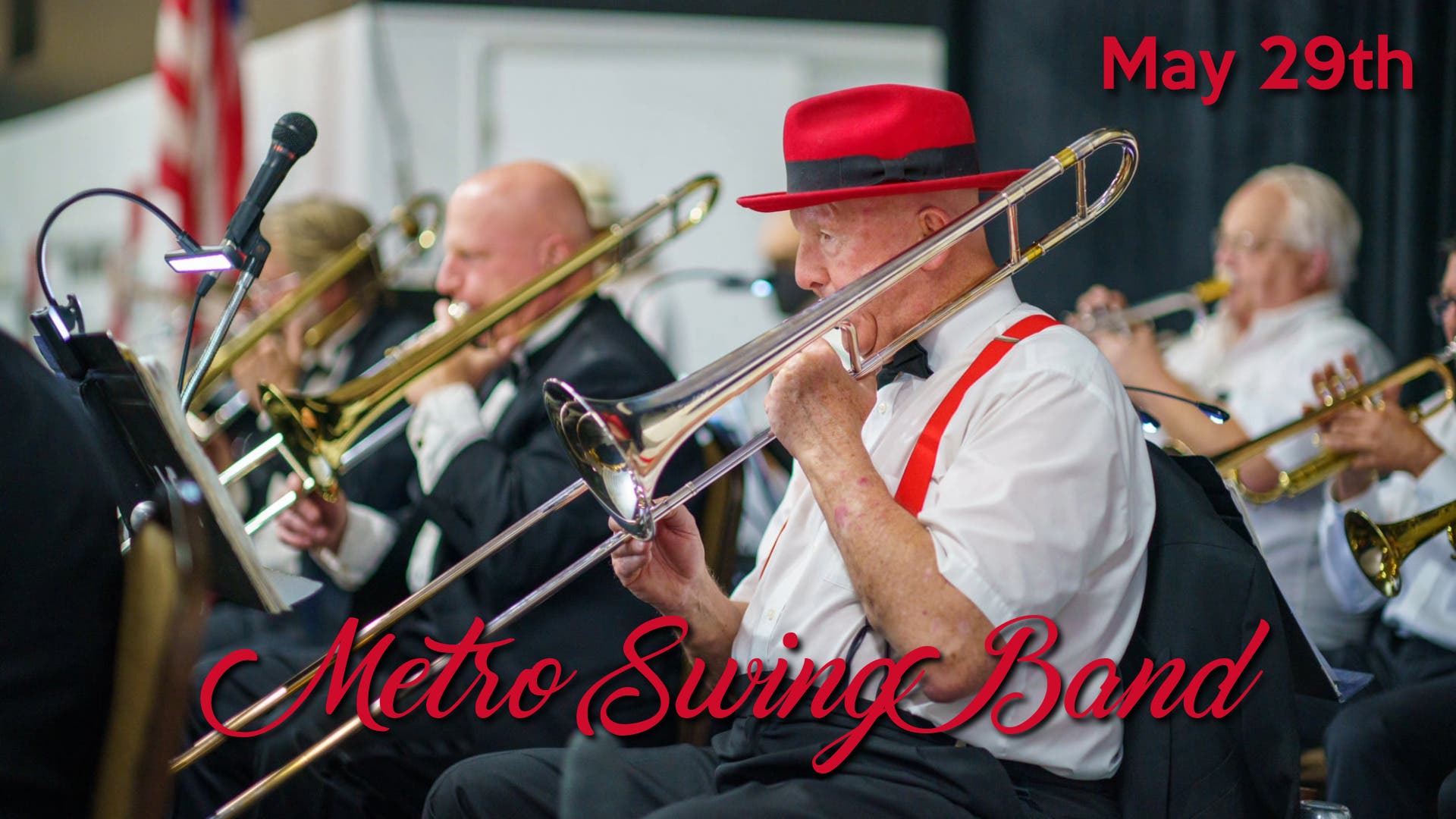 Swing Dancing to a Big Band