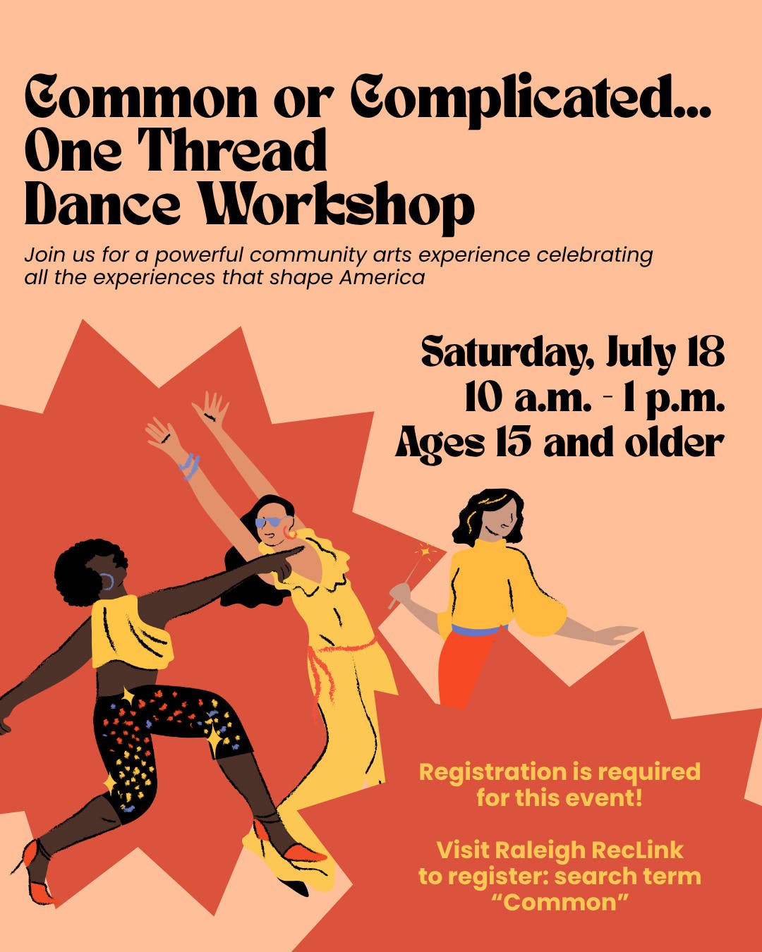 Common or Complicated… One Thread Dance Workshop