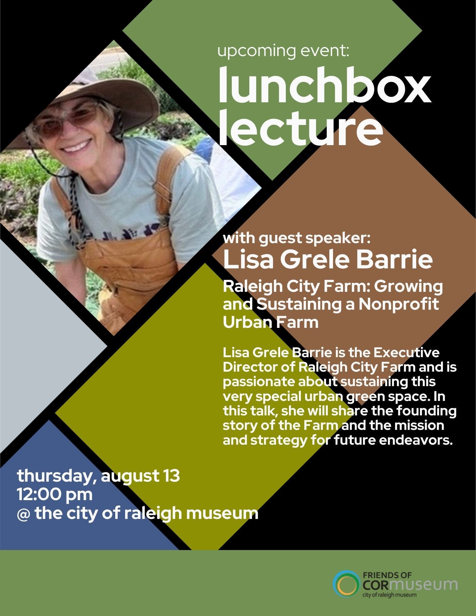 Lunchbox Lecture: Lisa Grele Barrie