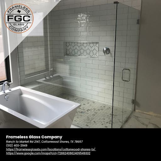 Frameless Shower Doors in Cottonwood Shores, TX Now Start With a Photo From Your Phone