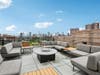 The roof deck at Devan, Jersey City