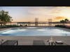 The outdoor pool at The Daymark in Sleepy Hollow, NY.