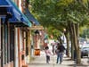 Shops and Restaurants on Broadway in downtown South Amboy