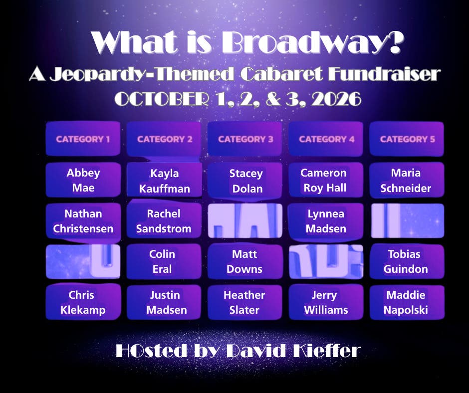 ODCT's What is Broadway? A Jeopardy-Themed Cabaret Fundraiser
