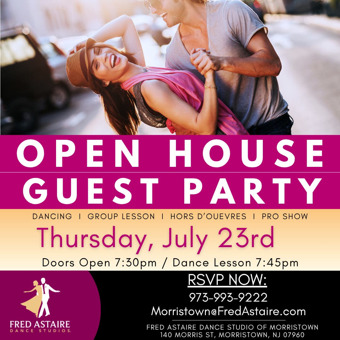 Free Ballroom & Latin Dance Lesson & Open House Party