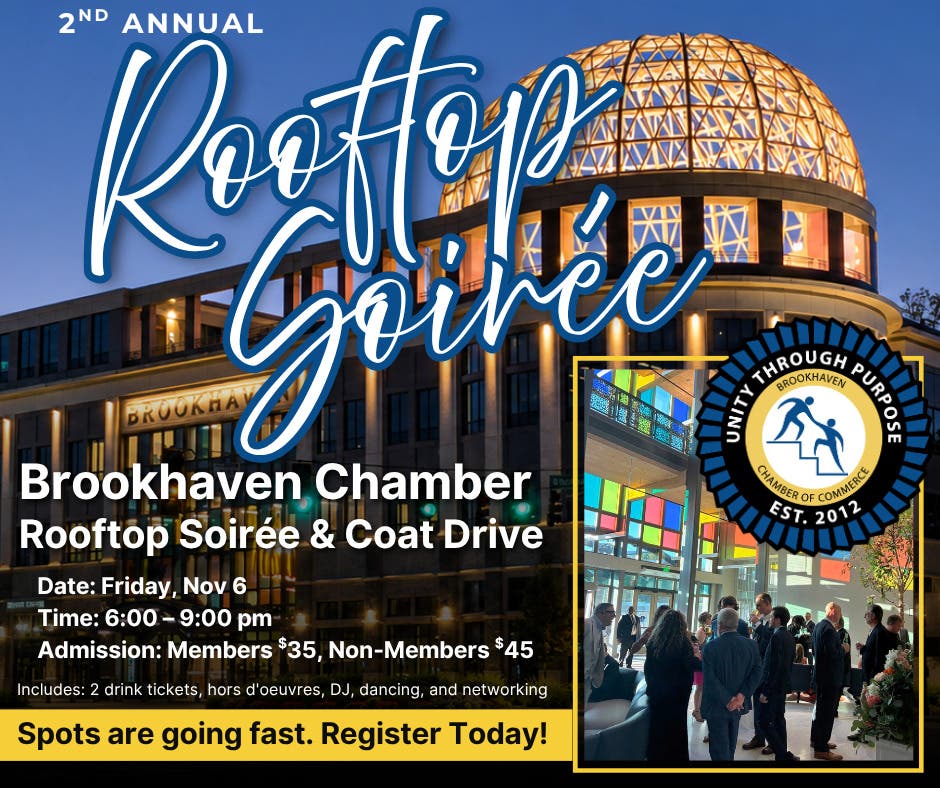 2026 Brookhaven Chamber's 2nd Annual Rooftop Soirée