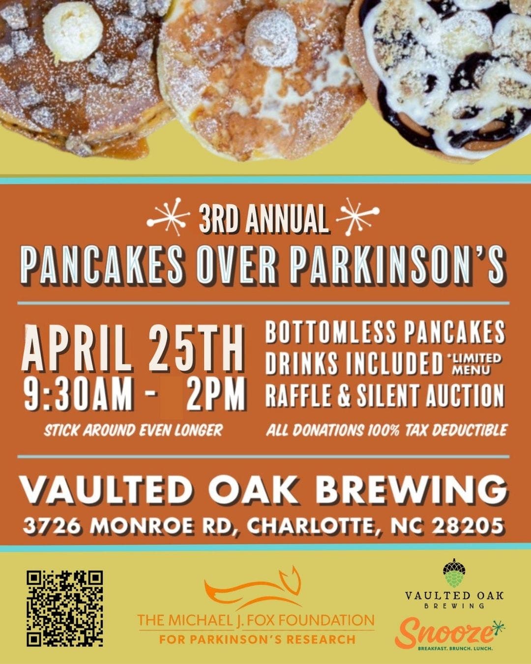 3rd Annual Pancakes Over Parkinson's