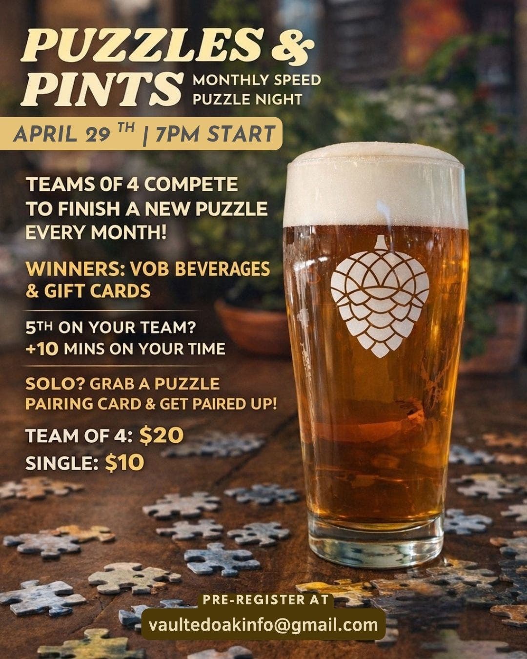 Puzzles & Pints