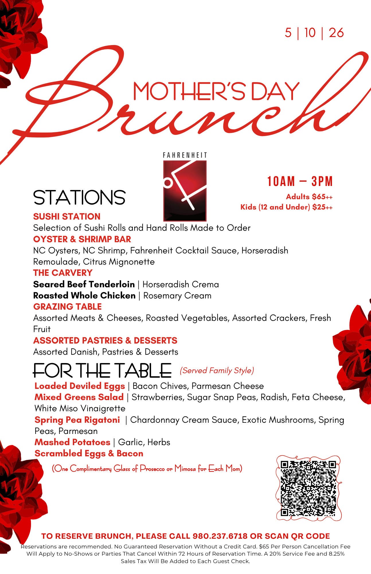 Celebrate Mother's Day at Fahrenheit