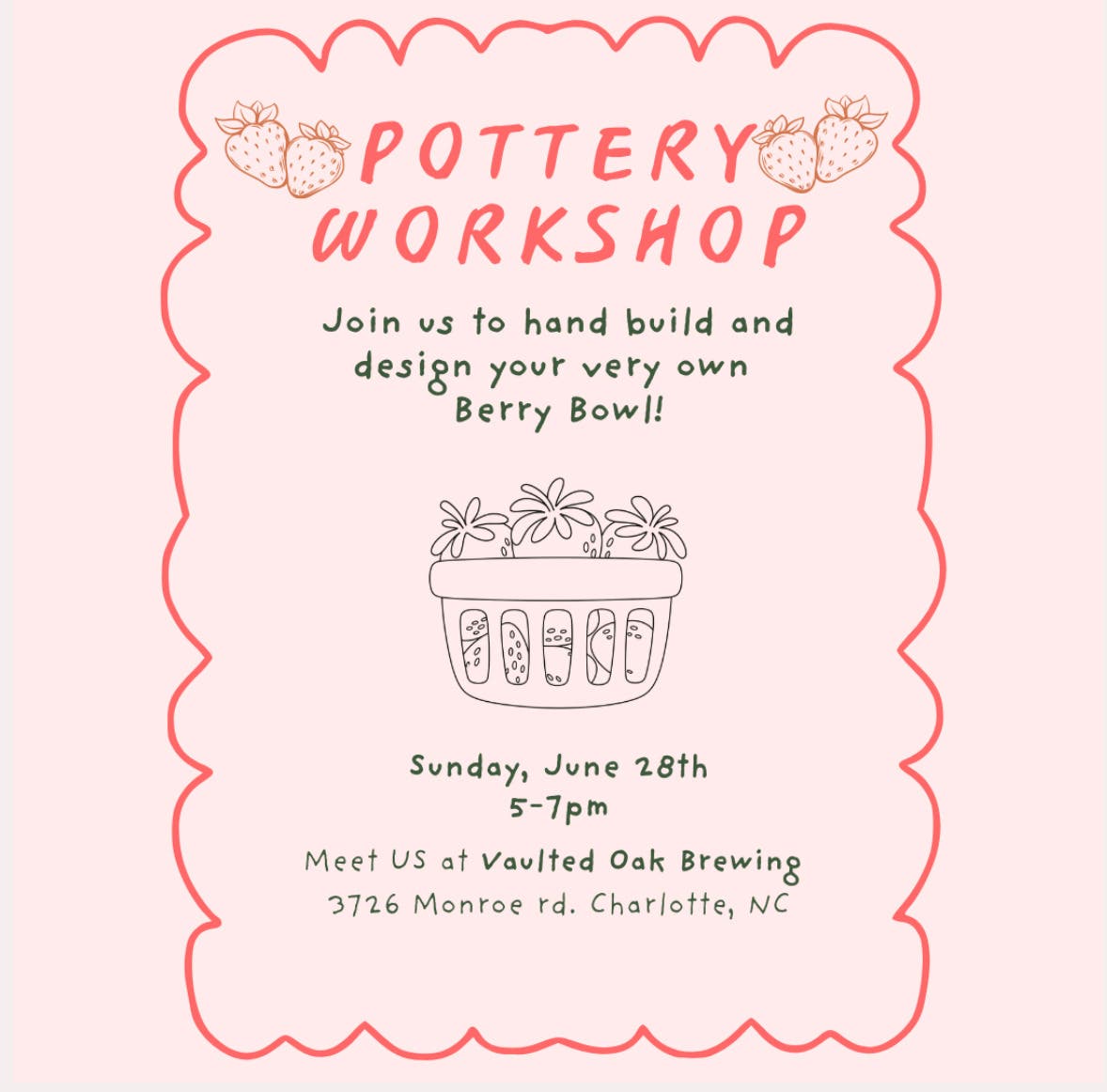 Pottery & Pints Workshop