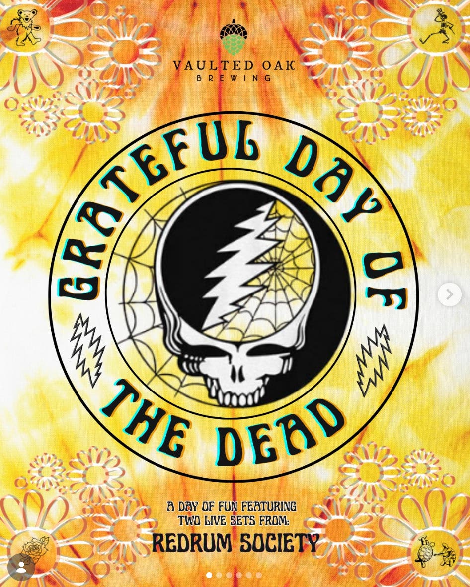 Grateful Day of the Dead at Vaulted Oak Brewing