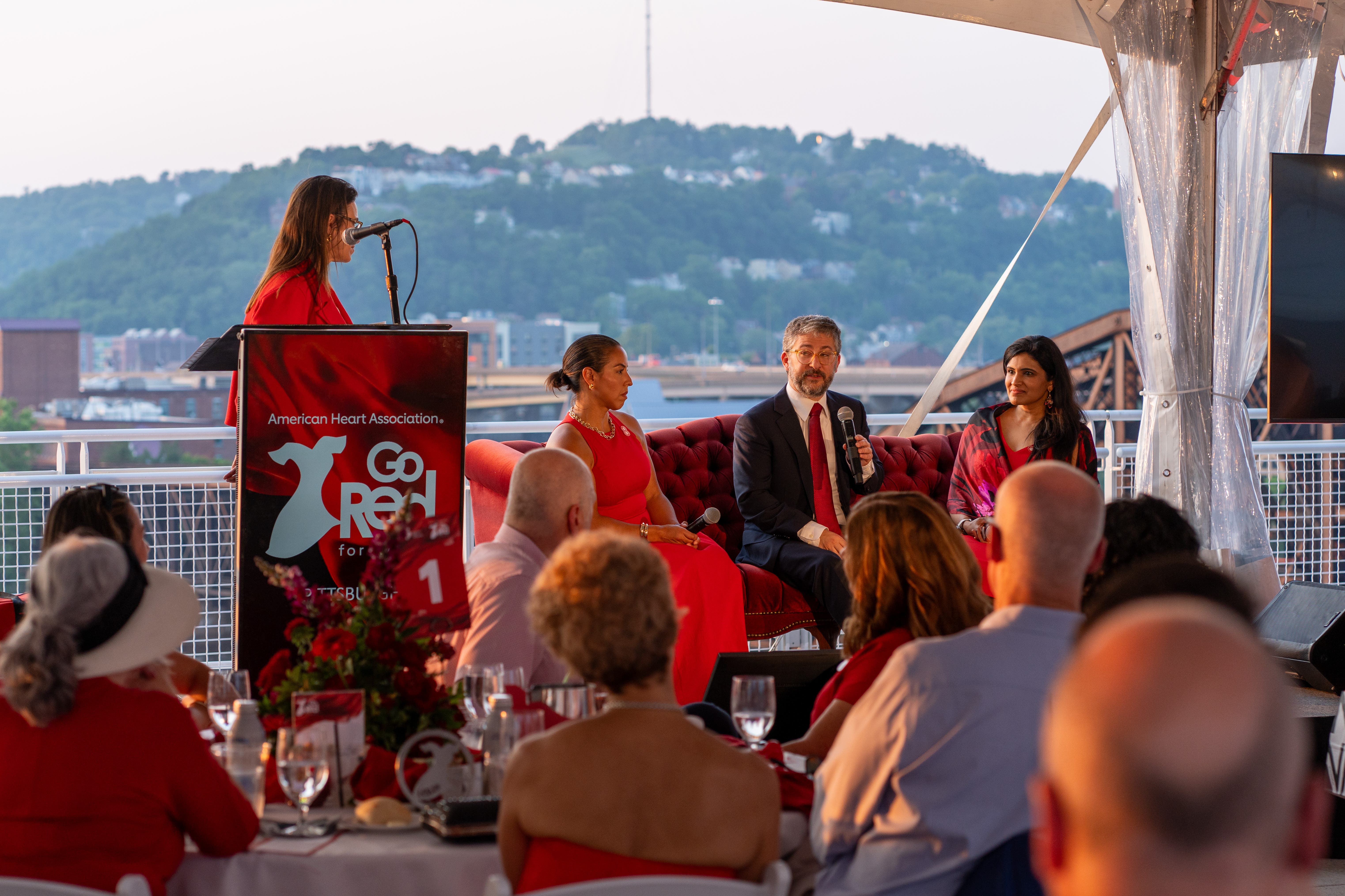 American Heart Association's Pittsburgh Go Red for Women Experience