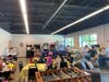 A little bit of refreshment and games in the Youth Center after the ride.