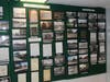Some of the display area in the Evergreen Park History Museum