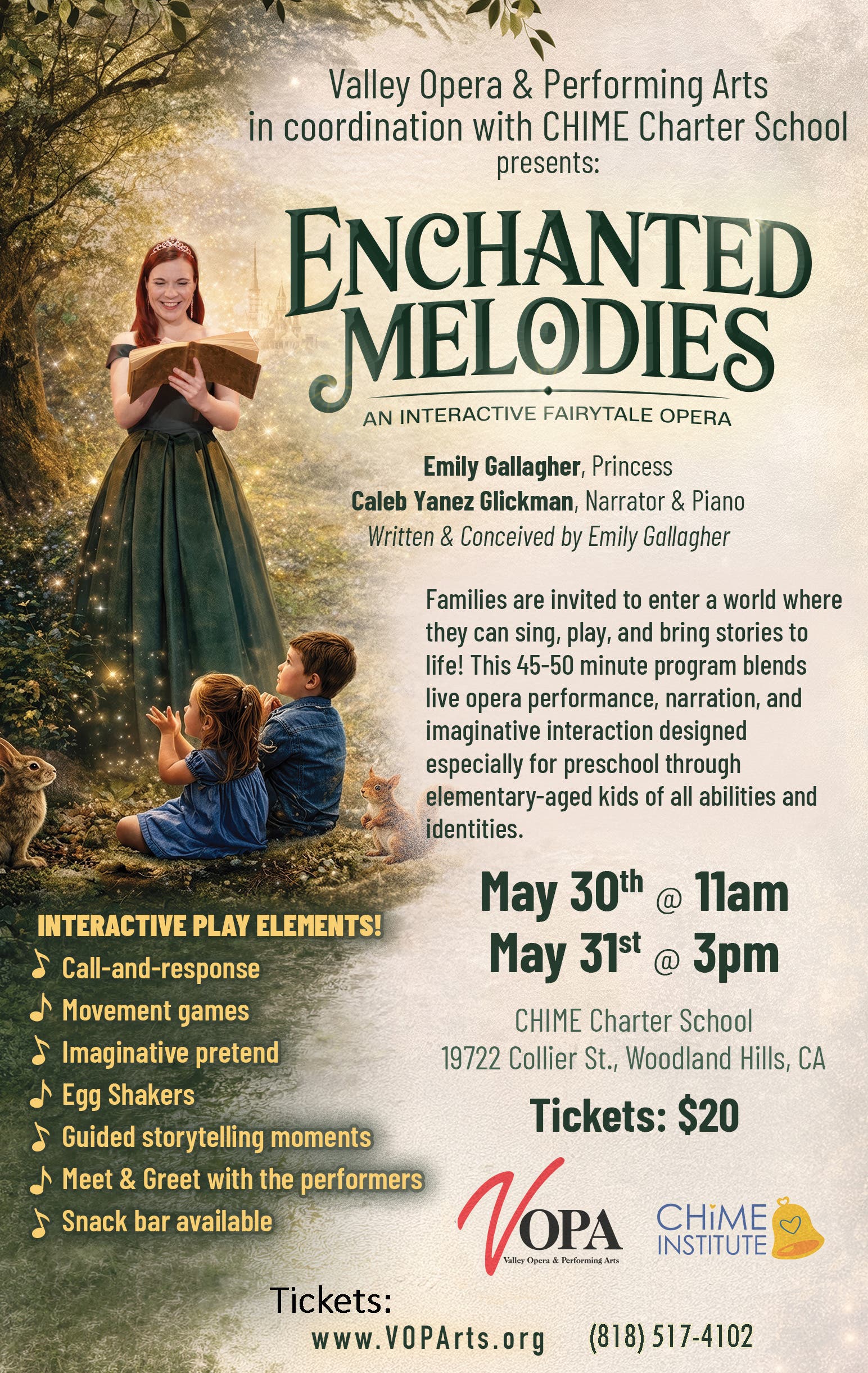 Enchanted Melodies: An Interactive Fairytale Opera