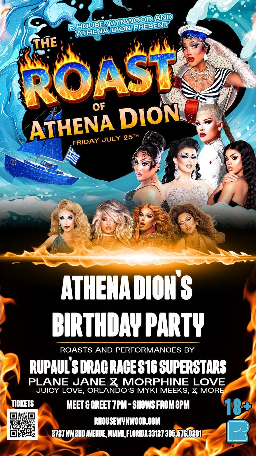 R House The Roast of Athena Dion