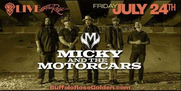 Live @ The Rose - Mickey And The MotorCars