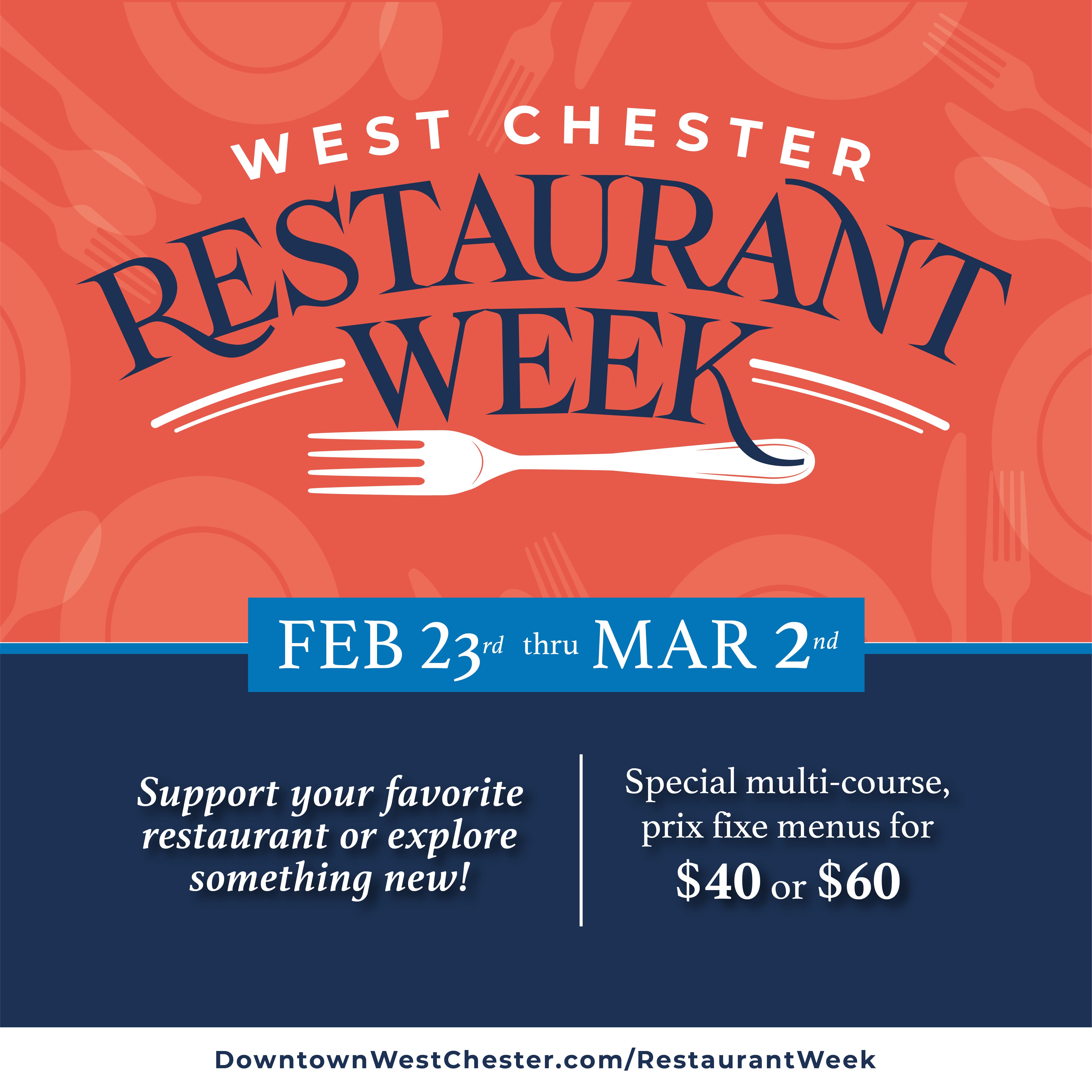 Mar 2 | West Chester Restaurant Week 2025 | West Chester, PA Patch