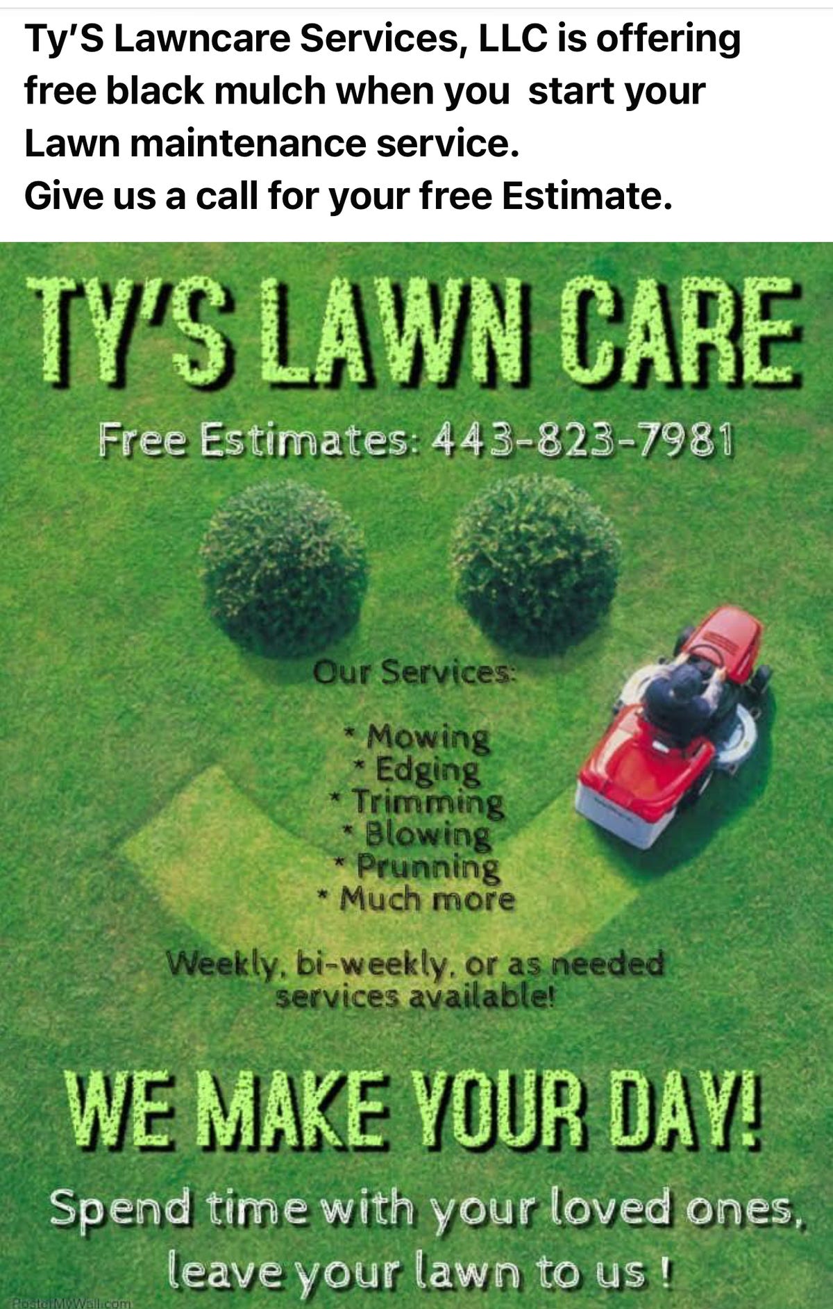 Ty’s LawnCare Services, LLC 