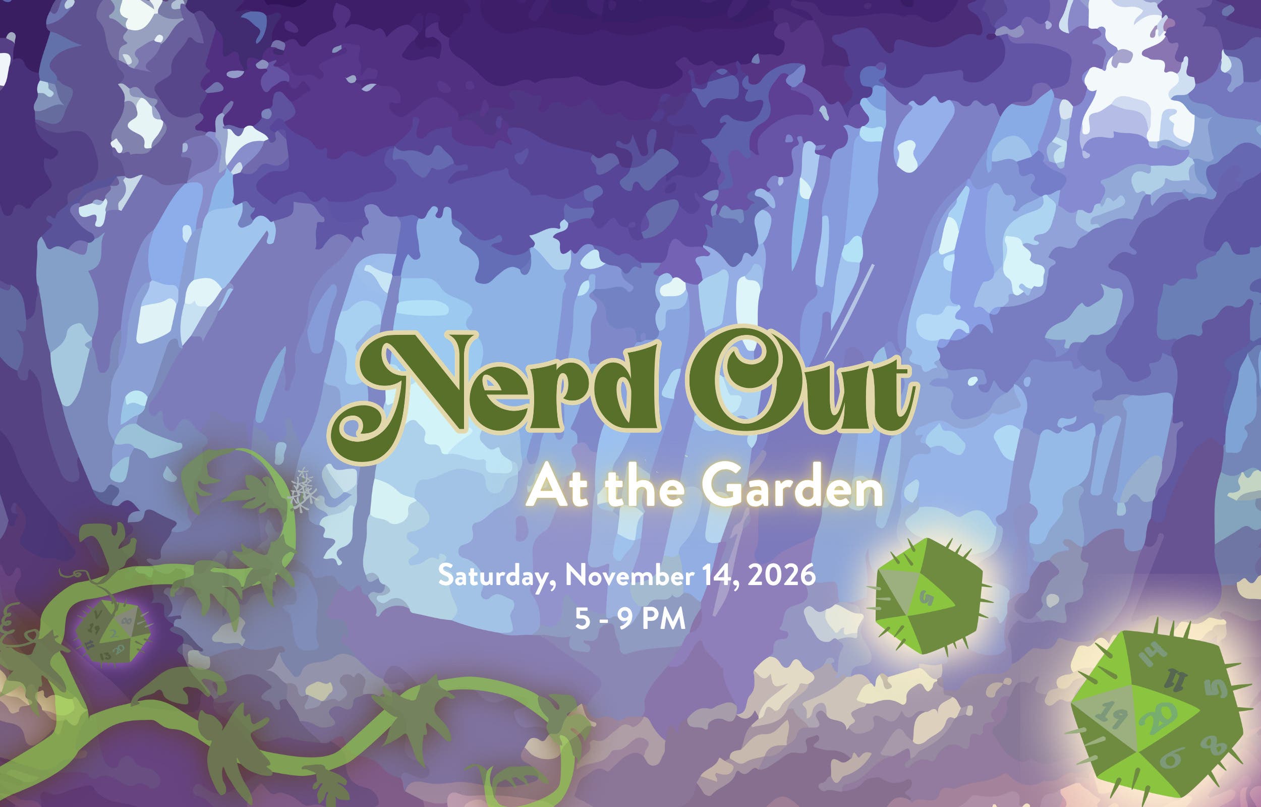 Nerd Out in the Garden 2026