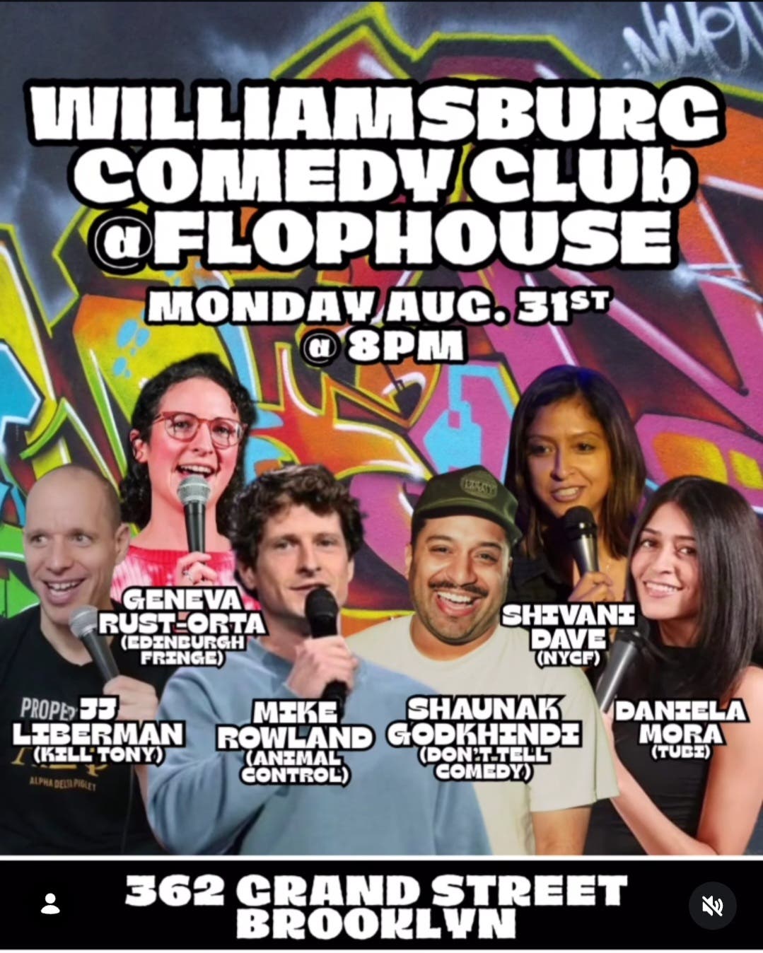 Williamsburg Comedy Club @ Flop House