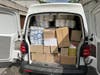 Ready to hit the road with another large load of aid