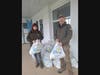 Preparing to hand out 80 large aid bags in Sloviansk