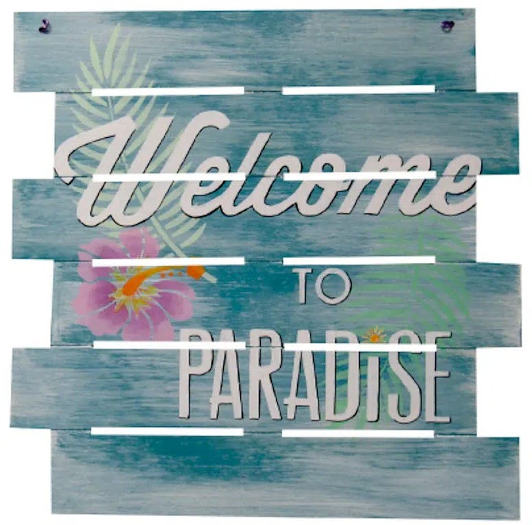 Paint and Sip at Apirations Winery - Welcome to Paradise