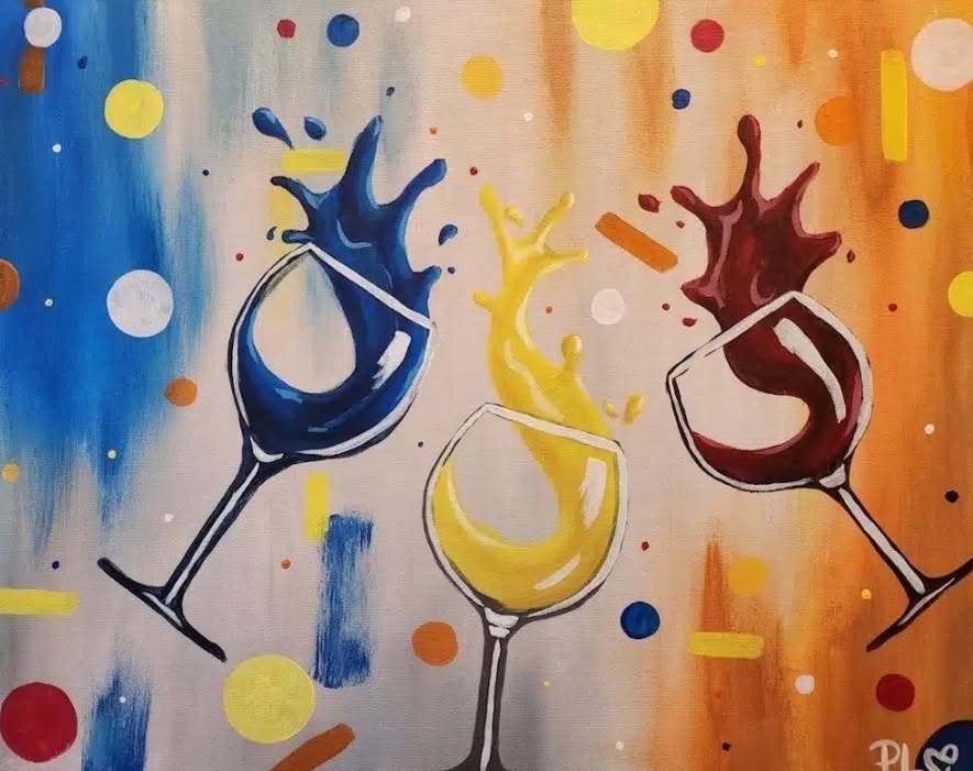 Paint Night at Aspirations Winery - Sassy Wine Party
