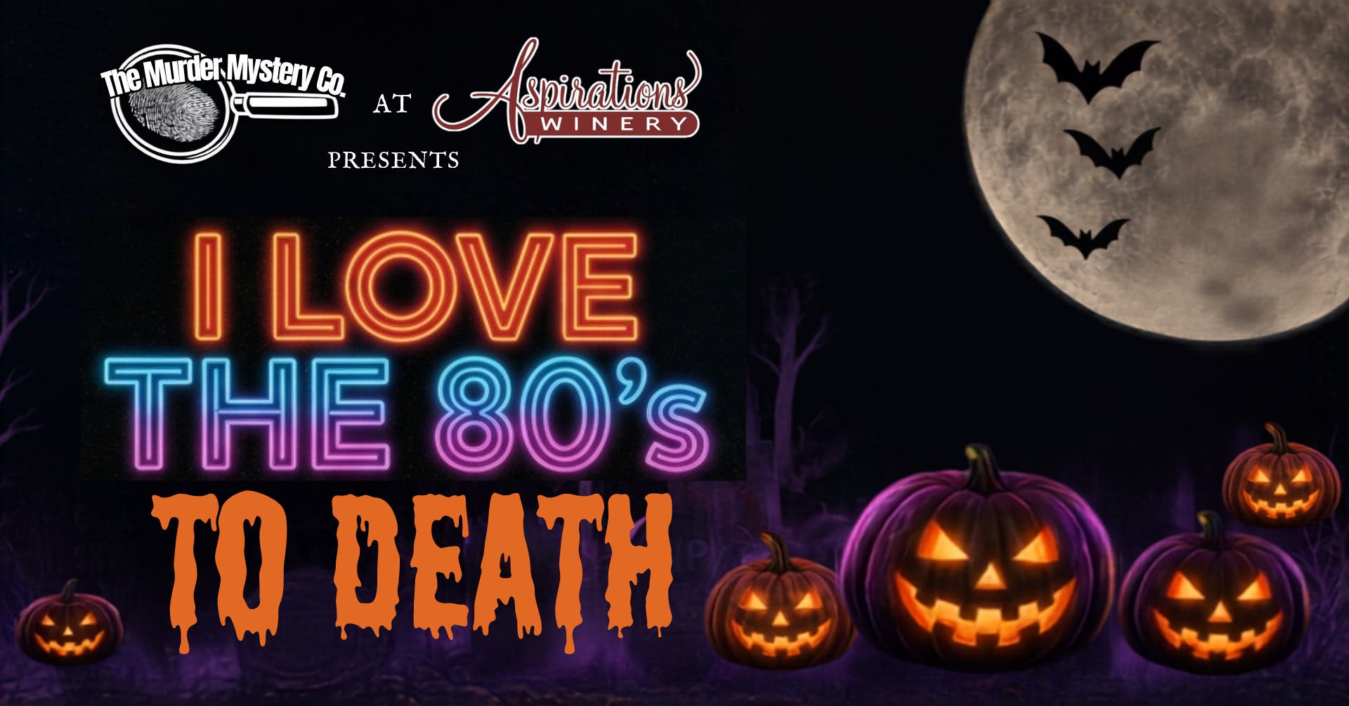 80s Halloween Murder Mystery Theater: "A Night to Dismember"