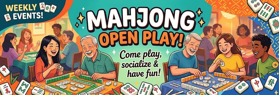 Mahjong Open Play In Clearwater