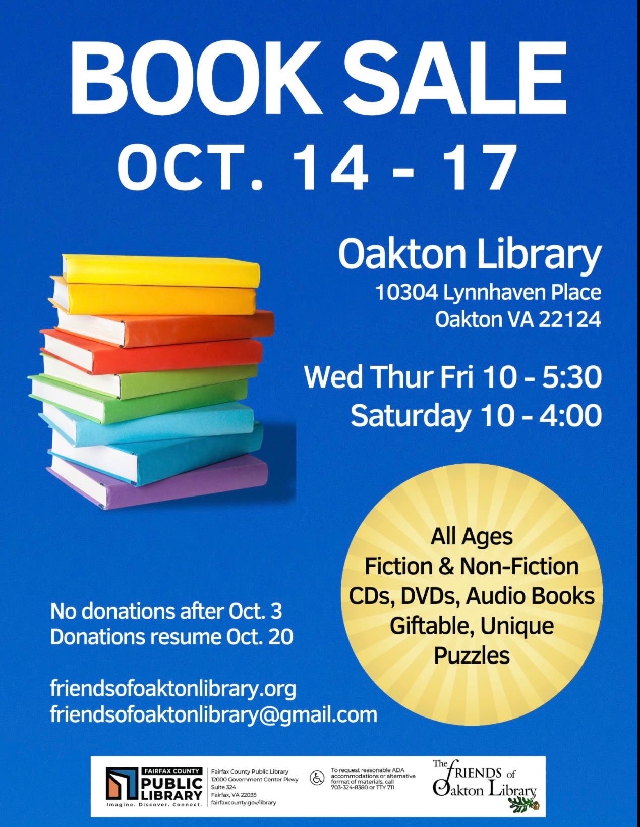 Fall Book Sale