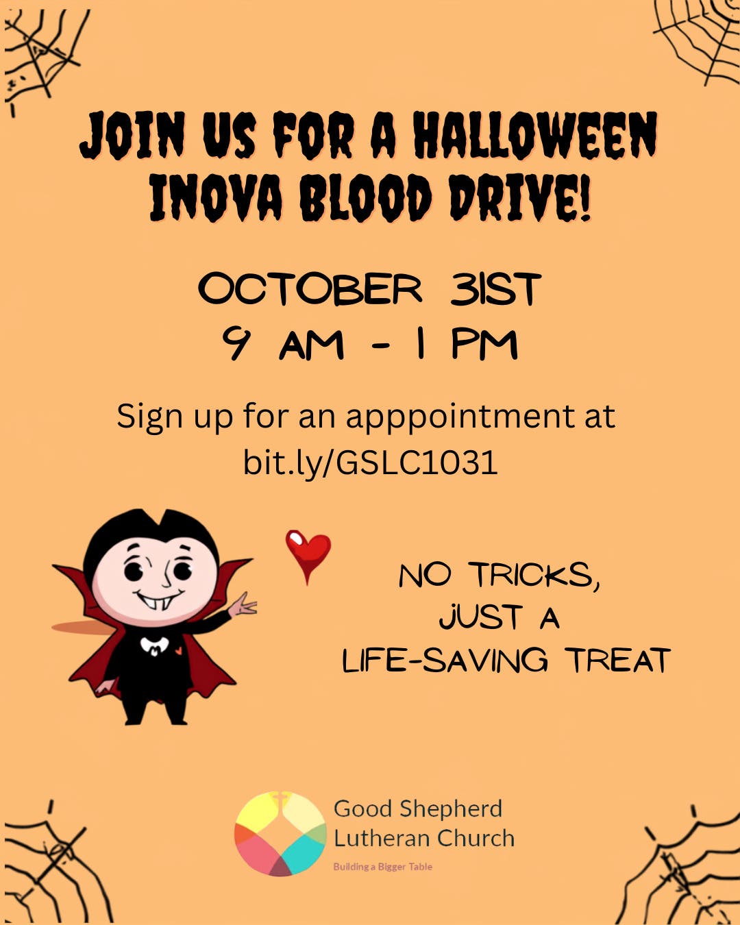 Halloween Inova Blood Drive