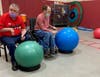 Cardio drumming is a popular activity at St. Coletta’s, encouraging better hand coordination and boosting self-confidence. It also improves cardiovascular health and memory recall.