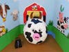 A barnyard cow created by St. Coletta’s adult participants caught the judge's eye and took first place in the Community Day Services (CDS) pumpkin decorating contest.