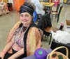 A soothsayer joined the festivities Oct. 31 at St. Coletta’s of Illinois.

