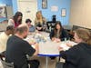 At St. Coletta’s new Behavioral Health Clinic, group projects like art therapy play a pivotal role in providing specialized care and support to individuals with developmental disabilities who grapple with behavioral challenges.